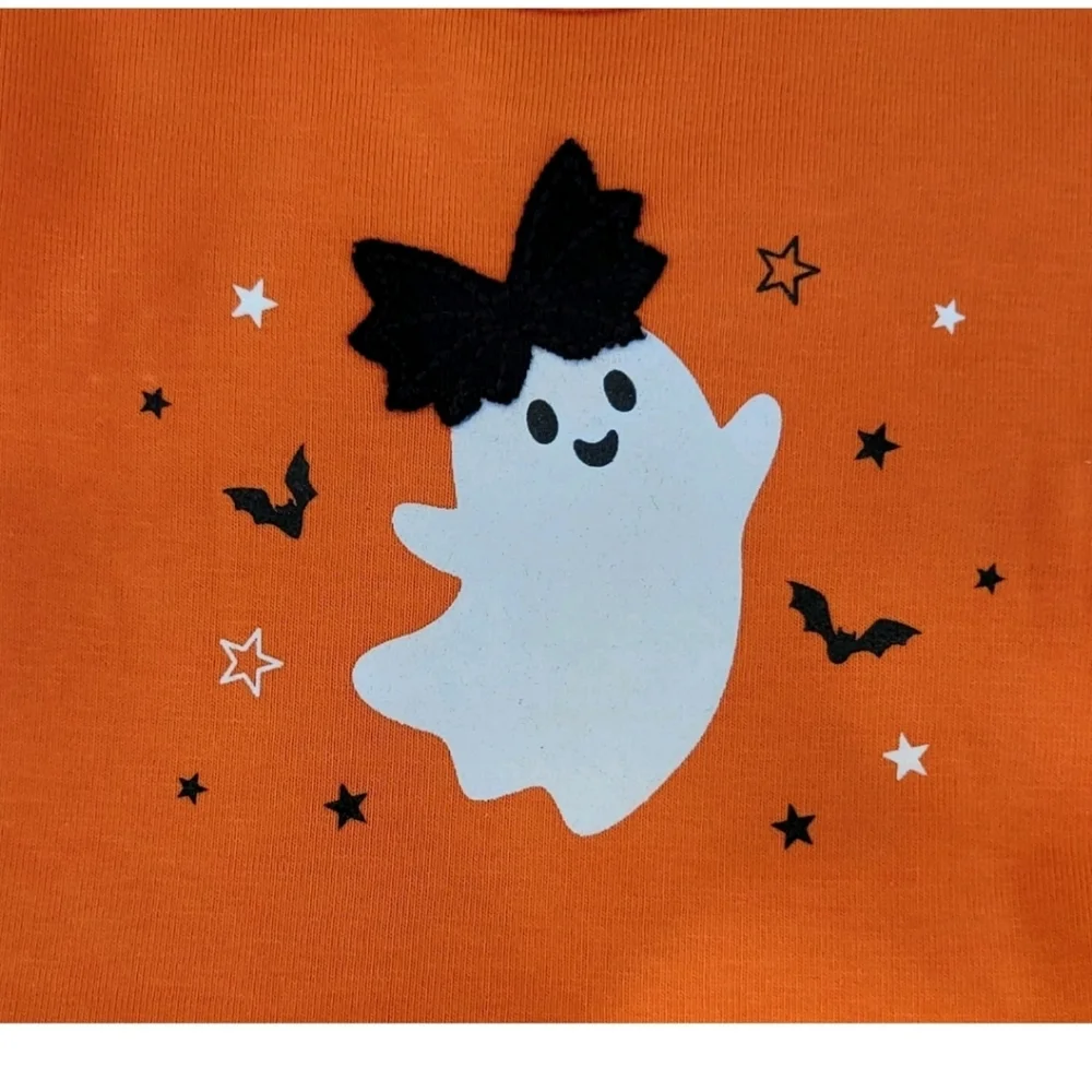 planet cotton Size 6m (1) -NEWBORN (2) AND 1- 9 MOUNTHGirls 2 pieceset halloween